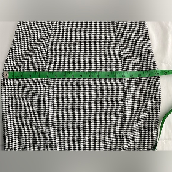 Houndstooth Office Shift Dress Fully Lined Fitted Bodice & Waist - Picture 11 of 11